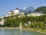 Ausflugsziel Festung Kufstein über dem Inn