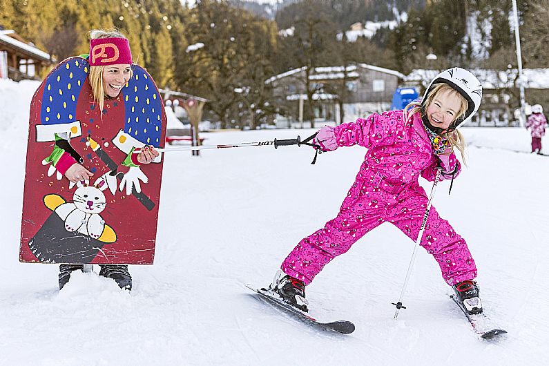 Skiurlaub mit Kindern im Schedererhaus