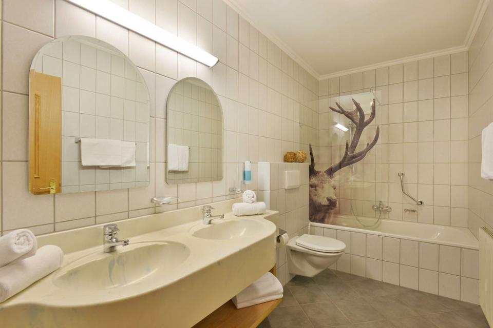 Unterkunft mit eigenem Bad bei Appartements Schedererhaus